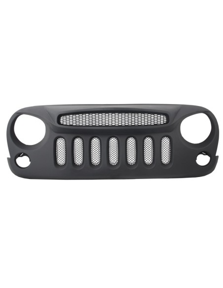 Griglia anteriore LED fari 7" JEEP Wrangler JK Angry Bird Specter Mask