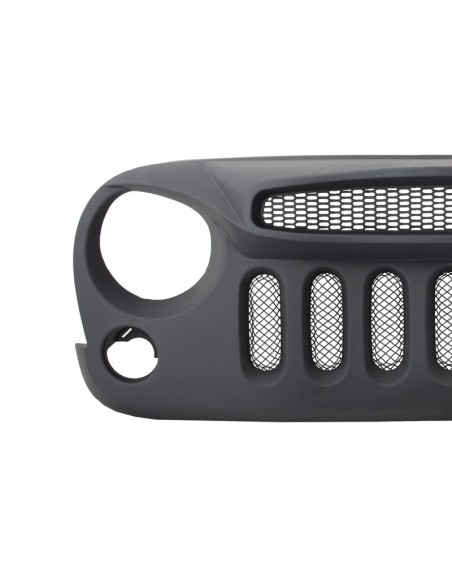 Griglia anteriore LED fari 7" JEEP Wrangler JK Angry Bird Specter Mask