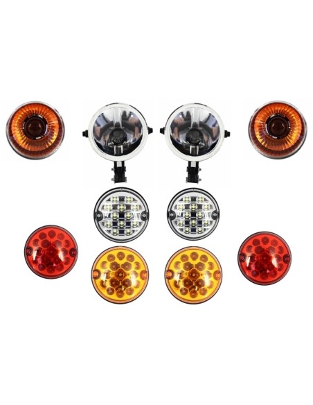 per Land ROVER Defender (1990-16) Pacchetto luci di aggiornamento