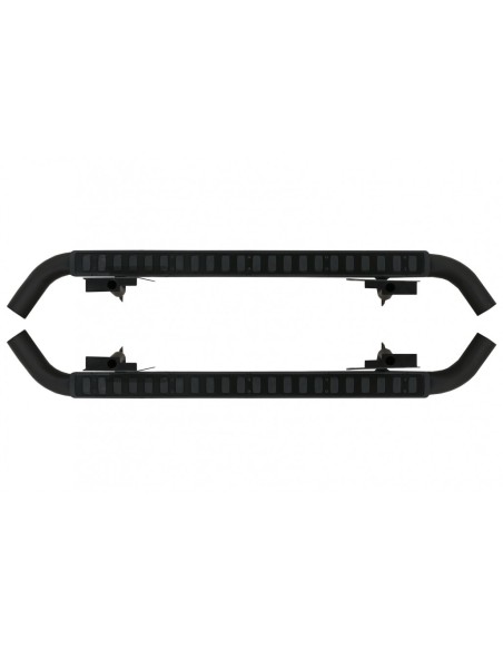Gradini laterali per Land Rover Defender 110 (1990-16) Edizione nera