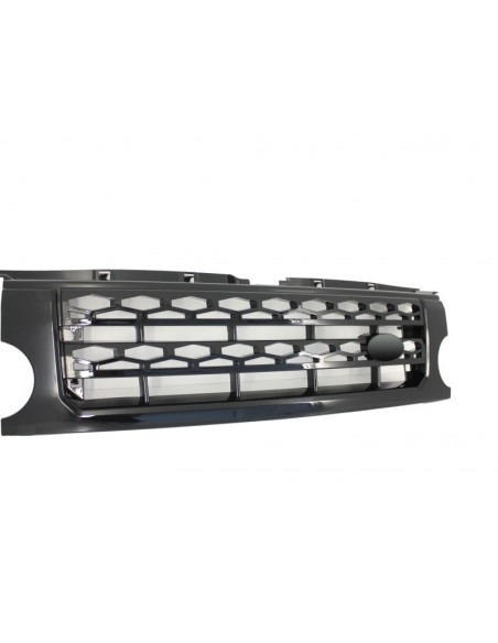 Griglia centrale per Land ROVER Range Rover Discovery III (04-09) Autobiography Design Tutto il Nero