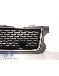 Griglia centrale per Land Range Rover Vogue III L322 (10-12) Grigio Nero Autobiography Supercharged Edition 2