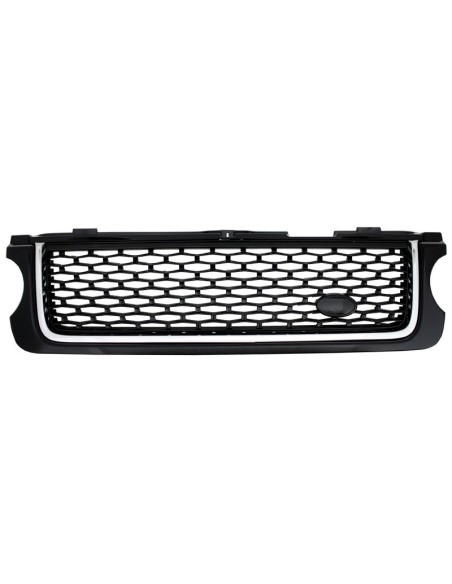 Griglia centrale w/ Prese d'aria laterali per Land Range Rover Vogue III L322 (10-12) Tutto Black Autobiography