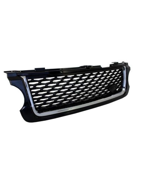 Griglia centrale w/ Prese d'aria laterali per Land Range Rover Vogue III L322 (10-12) Tutto Black Autobiography