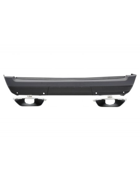 Paraurti posteriore w/ scarico e pieno LED luci posteriori per Range Rover Vogue L405 (13-17) Facelift 18+ Design