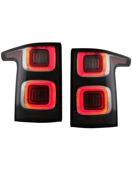 Fanali posteriori a LED completi per Range Rover Vogue L405 (13-17) Facelift Design Rosso