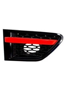 Griglia centrale e Side Vents Assembly per Land Range Rover Sport L3 Facelift (10-13) Autobiography Look Black Red Edition 2