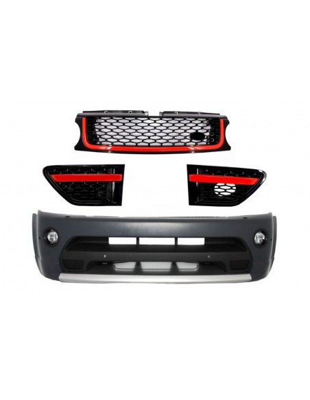 Paraurti anteriore e griglia anteriore Assembly Black Red Edition per Land Range Rover Sport L3 (09-13) Autobiography Design