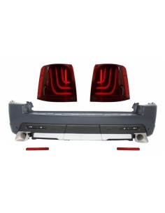 Paraurti posteriore per Land Range Rover Sport L3 (05-13) Autobiografia Design w/ Fanali posteriori Glohh GL-3