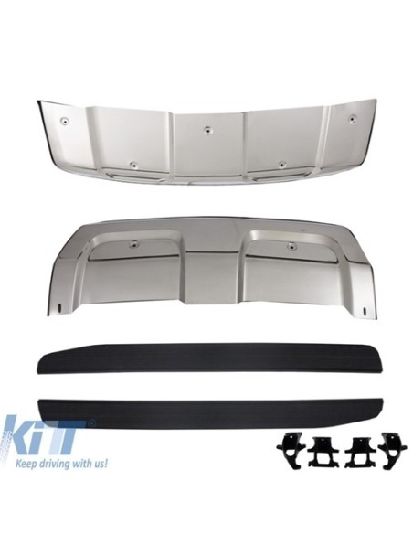 Protezione del paraurti delle piastre antiscivolo per Range ROVER (L494) (14-up) w/ Running Boards Sport