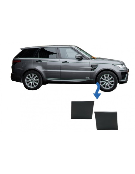Parafango inferiore anteriore per Land Rover Range Rover Sport L494 (13-up) Nero