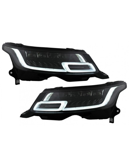 Fari a LED per Land Rover Range Sport L494 (13-17) w/ Conversione del segnale di svolta dinamica a 18-up modello Matrix Look