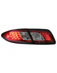 Fanali posteriori a LED per Mazda 6 Berlina GG1 (08.02-08.07) Nero 2