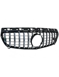 Griglia centrale per Mercedes A-Class W176 (12-08.15) A45 GT-R Panamericana Design Nero Cromato 2