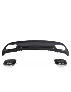Diffusore posteriore e scarico suggerimenti scarico per Mercedes A-Class W176 (12-up) 2