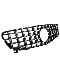 Griglia centrale Mercedes A-Class W176 Facelift (09.15-18) A45 GT-R Panamericana Nero Cromo 2
