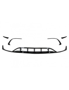 Diffusore posteriore Black Edition w/ Mercedes A-Class W176 (15-18) A45 Facelift Design 2