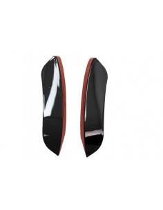 Paraurti anteriore alette laterali Flacs per Mercedes A Classe W177 V177 (04.18-) A35 Design Black Edition 2