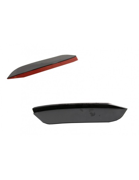 Paraurti anteriore alette laterali Flacs per Mercedes A Classe W177 V177 (04.18-) A35 Design Black Edition