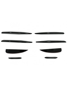 Paraurti anteriore Splitter alette Aero per MERCEDES A Classe W177 Hatchback V177 Berlina (04.18-up) A45 2