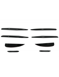 Divisori paraurti anteriore e posteriore Alette Aero per MERCEDES A Classe W177 Hatchback (04.18-up) A45 2