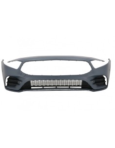 Paraurti anteriore w/ Griglia centrale per Mercedes A-Class W177 Hatchback - V177 Berlina (18-Up) GT-R Panamericana Design 2