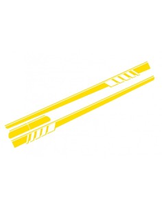 Adesivi laterali vinile giallo opaco per MERCEDES C-Class C5 Coupe A5 Cabriolet (14-up) 2