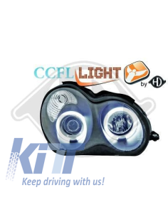 Fari Angeleyes CCFL per MERCEDES classe C 00-06