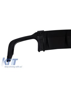 Paraurti posteriore Valance diffusore d'aria w/ scarico per MERCEDES classe C W4 C4 AMG Sport Line (12-14) Limousine Coupé 2