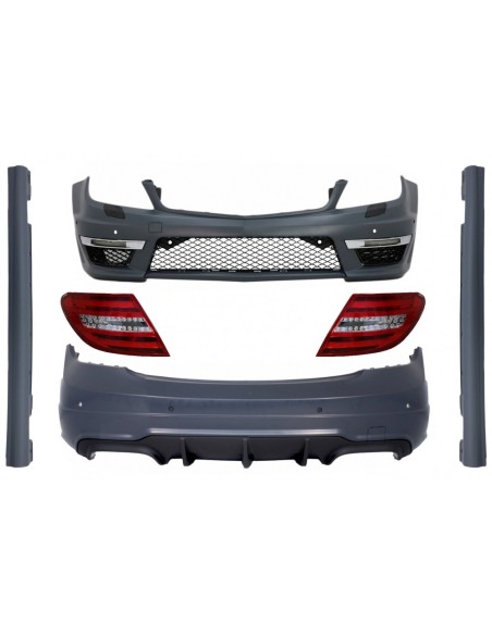 Kit per Mercedes C-Class W4 Facelift (07-15) w/ LED luci posteriori