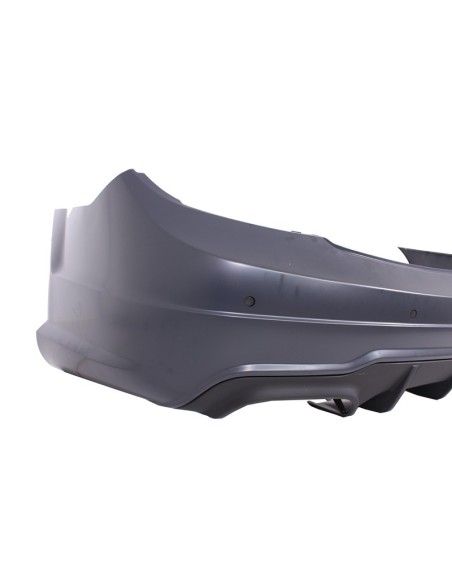 Paraurti posteriore per MERCEDES C-Class W4 (11-14) Facelift C63 A-Design w/ Suggerimenti silenziatore di scarico