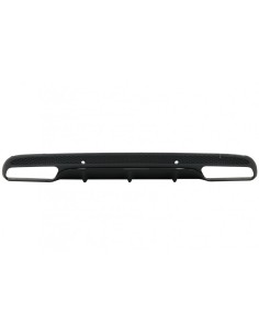 Paraurti posteriore Diffusore per MERCEDES C-Class W5 S5 (14-) C63 Design solo per Sport Pack Black Edition 2