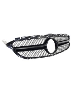 Griglia anteriore per MERCEDES C-Class W5 S5 C5 A5 (14-18) C63 Design Nero 2