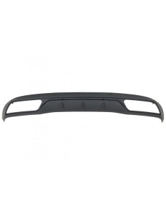 Paraurti posteriore Diffusore per Mercedes Classe C W5 S5 (14-18) C63 Look Shadow Nero solo per