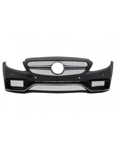 Paraurti anteriore w/ diffusore posteriore e scarico MERCEDES C-Class W5 S5 (14-) C63 Design 2