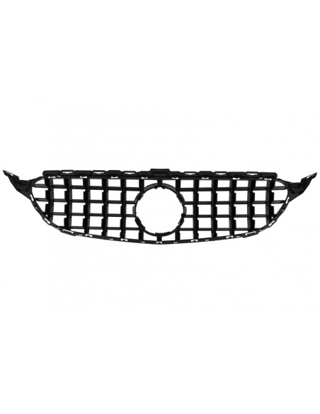 Griglia anteriore per MERCEDES Classe C W5 S5 C5 A5 (14-18) GT-R Panamericana Design w/out Fotocamera