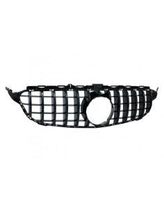 Griglia anteriore per Mercedes Classe C W5 S5 C5 S5 (14-18) GT-R Panamericana Design Black w/out Fotocamera 2