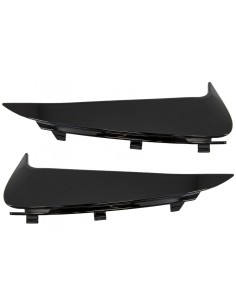 Paraurti posteriore Alette laterali Flics per Mercedes Classe C W5 (14-) Piano Nero 2