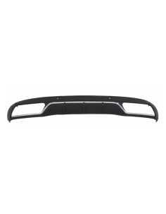 Diffusore posteriore e per Mercedes C-Class W5 S5 (14-18) C63 Design Black Package solo per 2