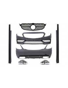 Kit completo per Mercedes C-Class W5 Sedan (14-18) w/ Griglia anteriore C63 A-Design