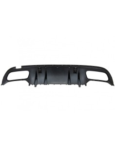 Paraurti posteriore Diffusore per MERCEDES C-Class W5 S5 (14-) C63S Design Argento Suggerimenti solo per AMG Sport Line 2