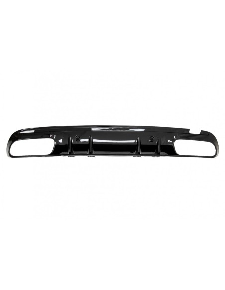 Paraurti posteriore Diffusore per Mercedes C-Class W5 S5 (14-) C63S Design Punte nere solo per AMG Sport Line
