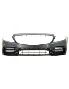 Paraurti anteriore per Mercedes C-Class W5 S5 A5 C5 Limousine T-Model Coupé Cabriolet (14-) Facelift C63 Design