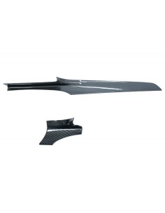 Centro auto console cruscotto strisce interni assetto w/ motore pulsante di avvio per Mercedes C-Class W5 (15-17 2
