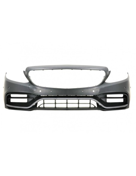 Paraurti anteriore w/ griglia nera per Mercedes C-Class W5 S5 C5 A5 (14-18) C63 GT-R Design