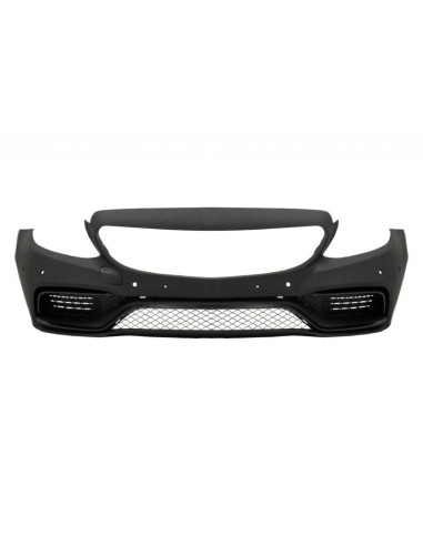 Paraurti anteriore w/ out griglia e diffusore w/ nero per Mercedes C-Class W5 S5 (14-18) C63 Design