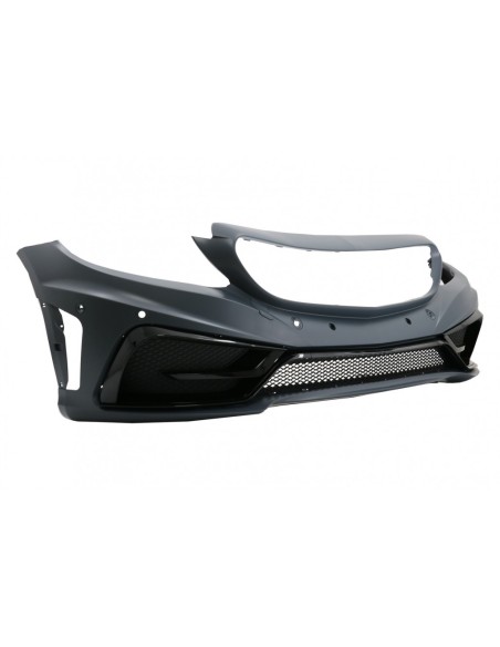 Paraurti anteriore w/ labbro e cofano cofano e parafanghi anteriori per Mercedes C-Class W5 S5 C5 A5 (14-19) GT Design