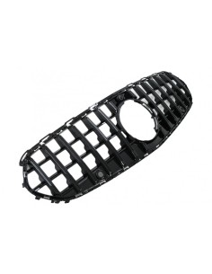 Griglia anteriore per Mercedes Classe C W6 Berlina S6 T-Modell (21-Up) GT-R Panamericana Design Nero 2