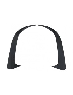 Paraurti posteriore Splitter alette laterali sfiato Canards per Mercedes CLA W117 C117 X117 (13-18) CLA45 Design 2