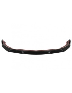 Paraurti anteriore Spoiler Lip per Mercedes CLA45 C117 X117 (13-16) Nero lucido 2